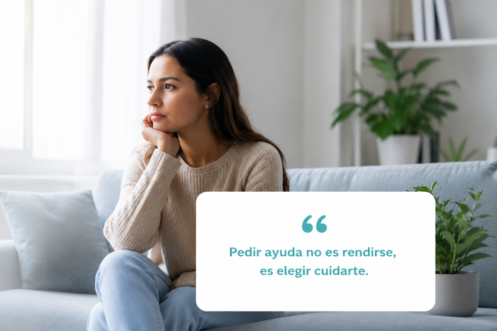 Pedir ayuda no es rendirse
